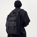 Men's Large Capacity Waterproof Travel Laptop Backpack – Nylon Business & Outdoor Bag