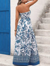 Dahlia Floral Print Strapless Maxi Dress — product view 6