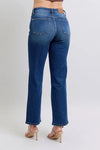 Judy Blue Marlowe Side Seam Detail Straight Jeans with Pockets — product view 2