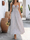 Marais Floral Print Shirred Cami Maxi Dress — product view 1
