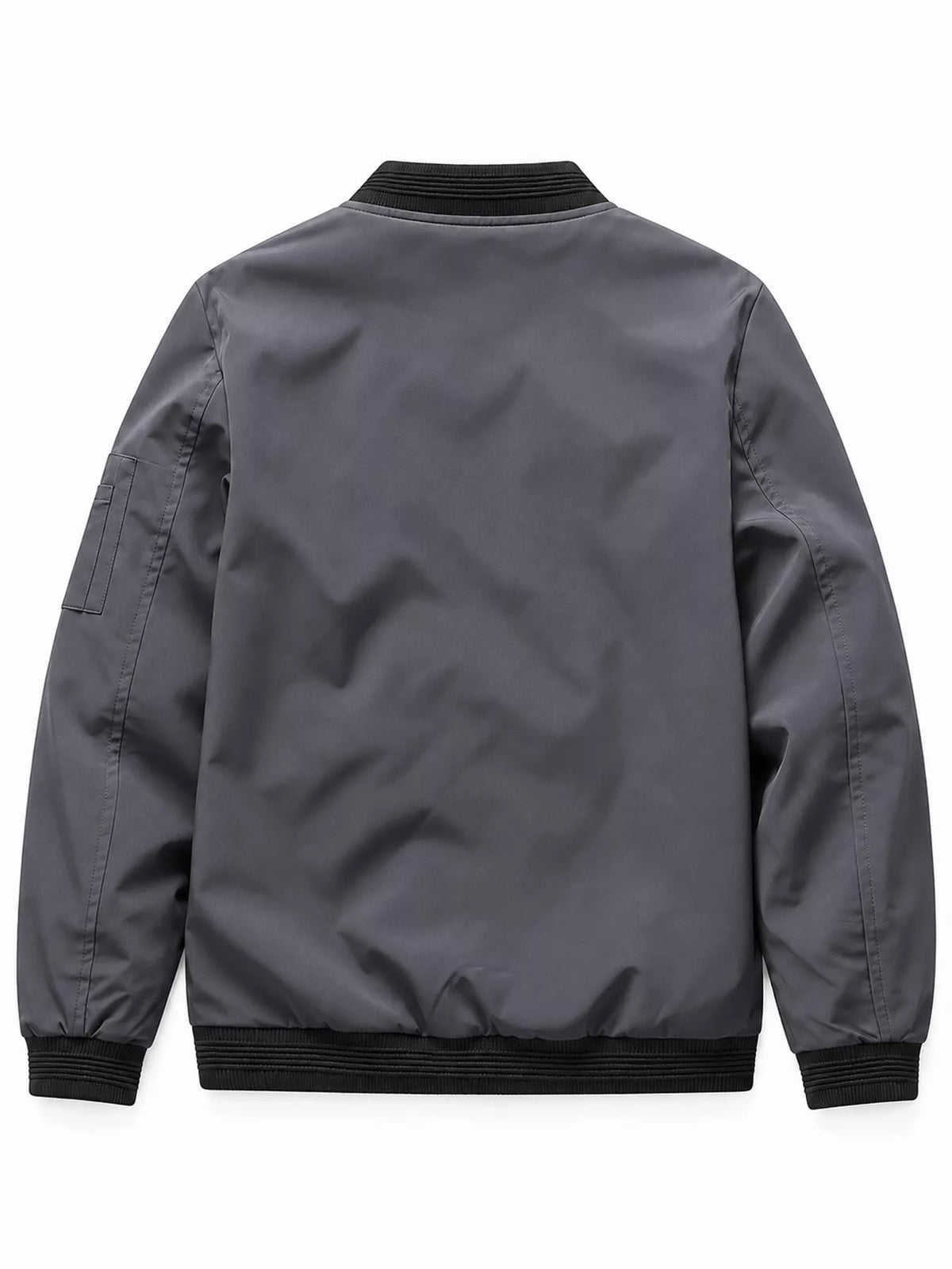 Men's Lightweight Bomber Jacket with Sleeve Pocket — photo 28