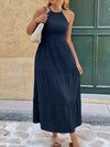 Marais Tie Back Tiered Midi Dress — product view 3