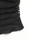 Aurelia Lace V-Neck Slim Fit T-Shirt — product view 6