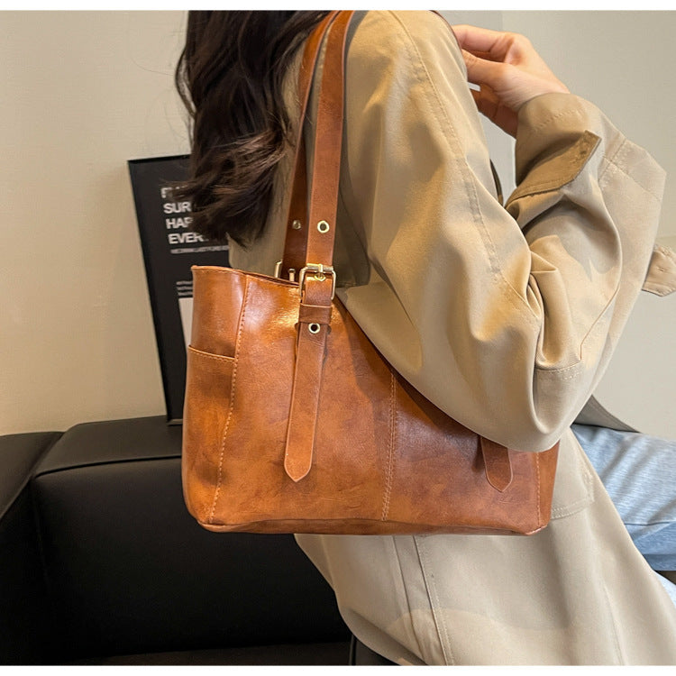 Western Style Shoulder & Underarm Bag For Women | PU Leather Crossbody Bag