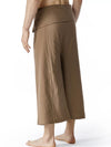 Zen Wrap-Waist Relaxed Trousers — color or detail view 16