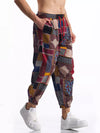 Mosaic Drawstring Statement Trousers — color or detail view 2