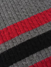 Gallery Ribbed Stripe Knit Tee — color or detail view 2