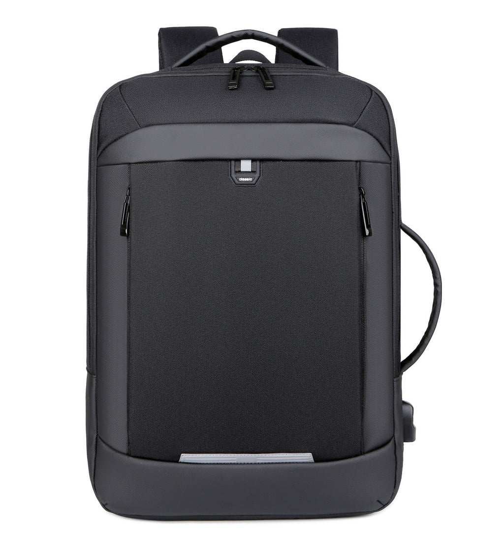 Breathable Laptop Backpack – Expandable 20-35L Oxford Fabric Travel & School Bag