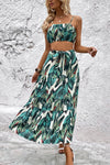 Aurelia Botanical Print Cami and Tiered Skirt Set — product view 1