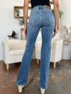 Judy Blue Addison Mid-Rise Waist Straight Jeans — product view 6