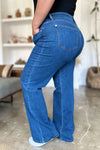 Judy Blue Rowan High-Rise Straight Jeans — product view 3