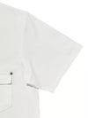 Midnight Deep V-Neck Pocket Tee — color or detail view 5