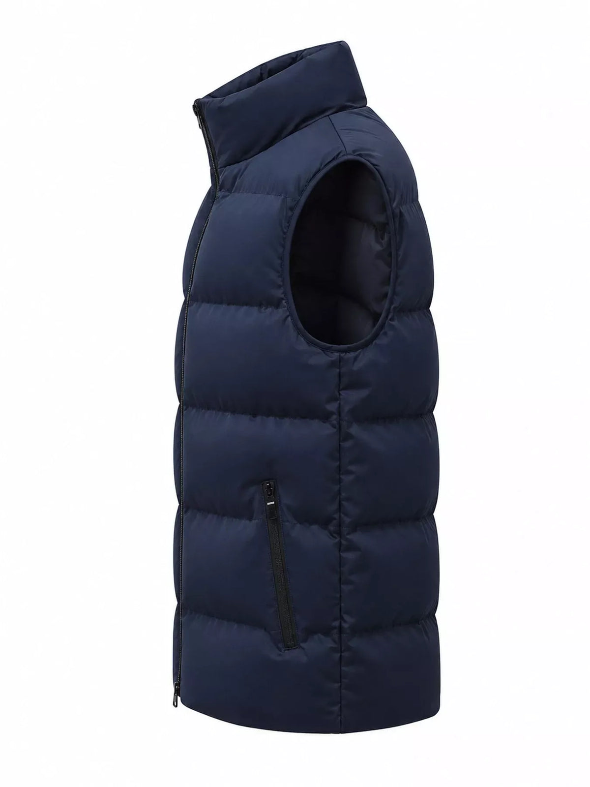 Men's Lightweight Zip-Up Puffer Vest — photo 10