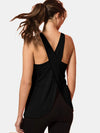 Women's crisscross scoop-neck active tank top