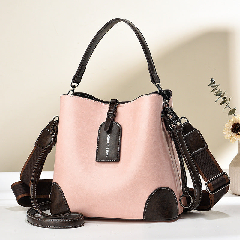 Korean-Style PU Leather Crossbody Bag for Women | Adjustable Strap