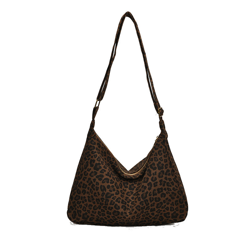Leopard Print Crossbody Bag