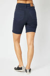 Judy Blue Fallon High-Rise Tummy-Control Bermuda Shorts — product view 5