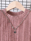 Poppy Lane Ribbed Knit Long-Sleeve Dress — product view 11