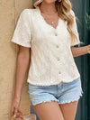Isla Button-Up Short-Sleeve Shirt — product view 2