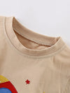 Moonbeam Rocket Embroidered Short-Sleeve T-Shirt — product view 2