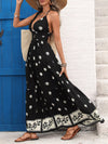 Marais Printed Halter Neck Maxi Dress — product view 3