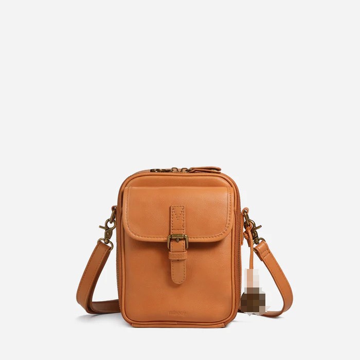 Women's Small Crossbody Bag - PU Leather Shoulder Purse with Adjustable Strap