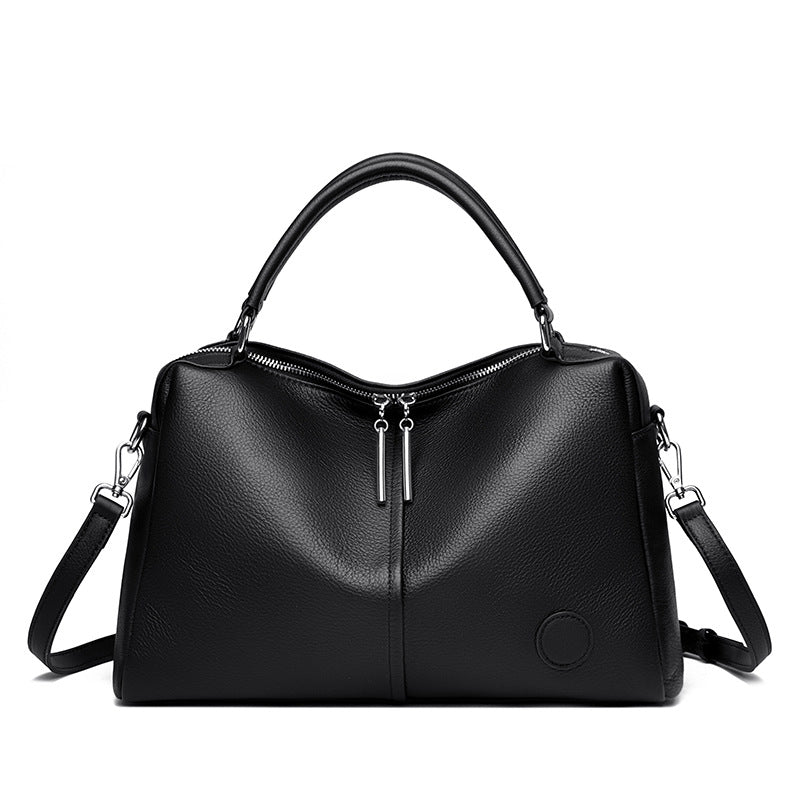 Genuine Leather Tote Bag for Women – Spacious Everyday Shoulder Bag