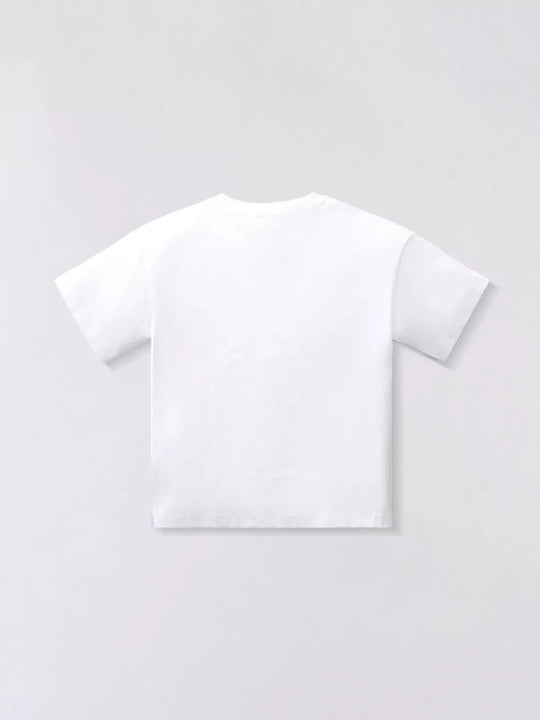 Another view: Clover Club Construction Vehicle Crewneck T-Shirt
