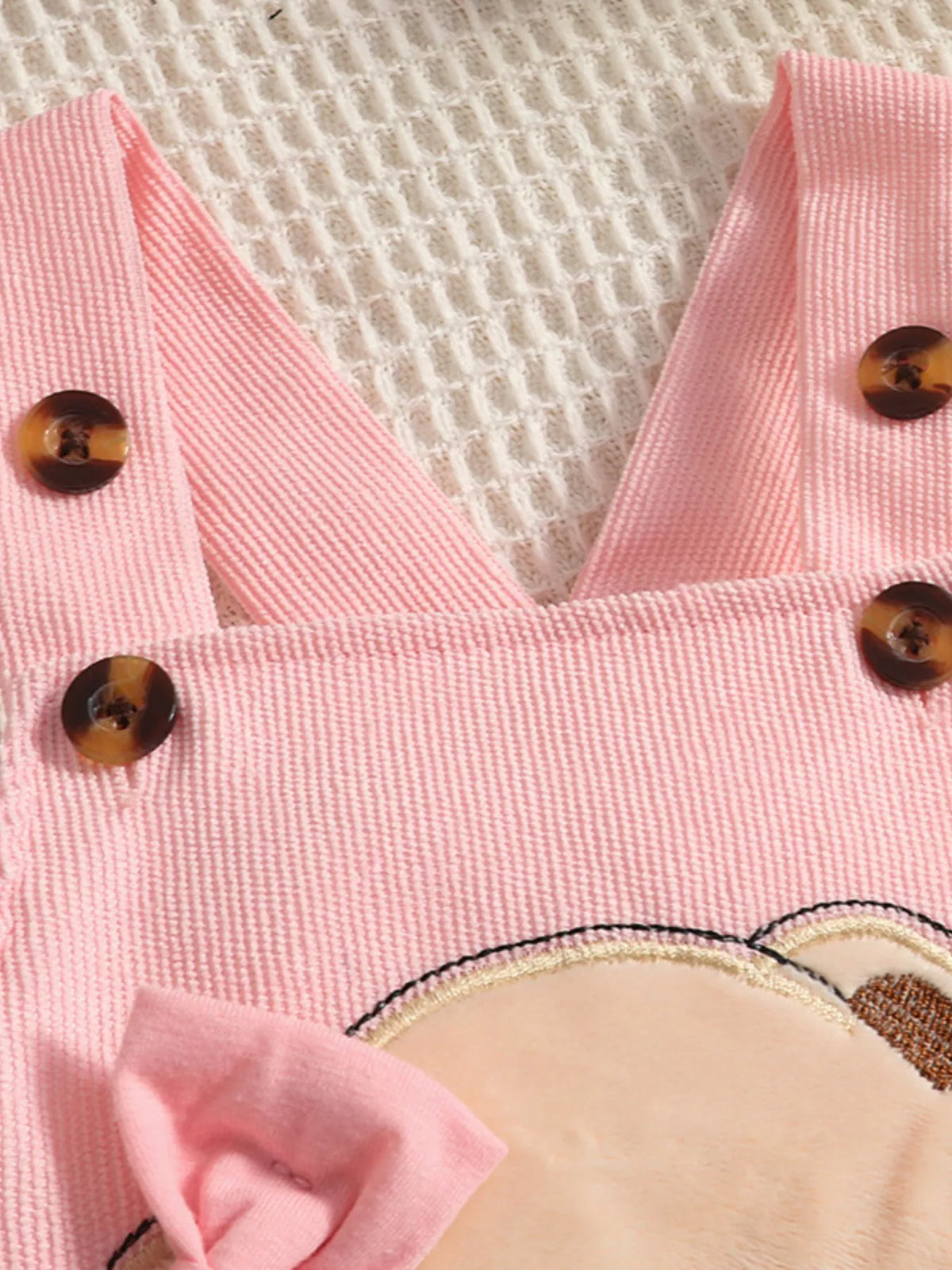 Bluebird Lane Polka Dot Bodysuit and Overalls Set with Headband