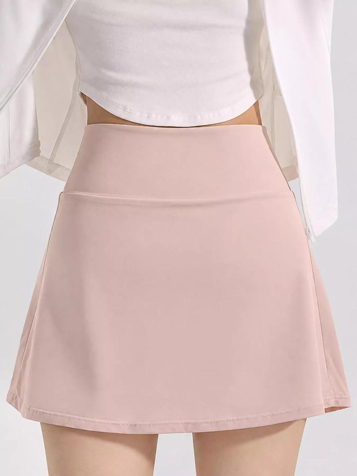 Women's High-Waisted Pleated Active Skirt — photo 30