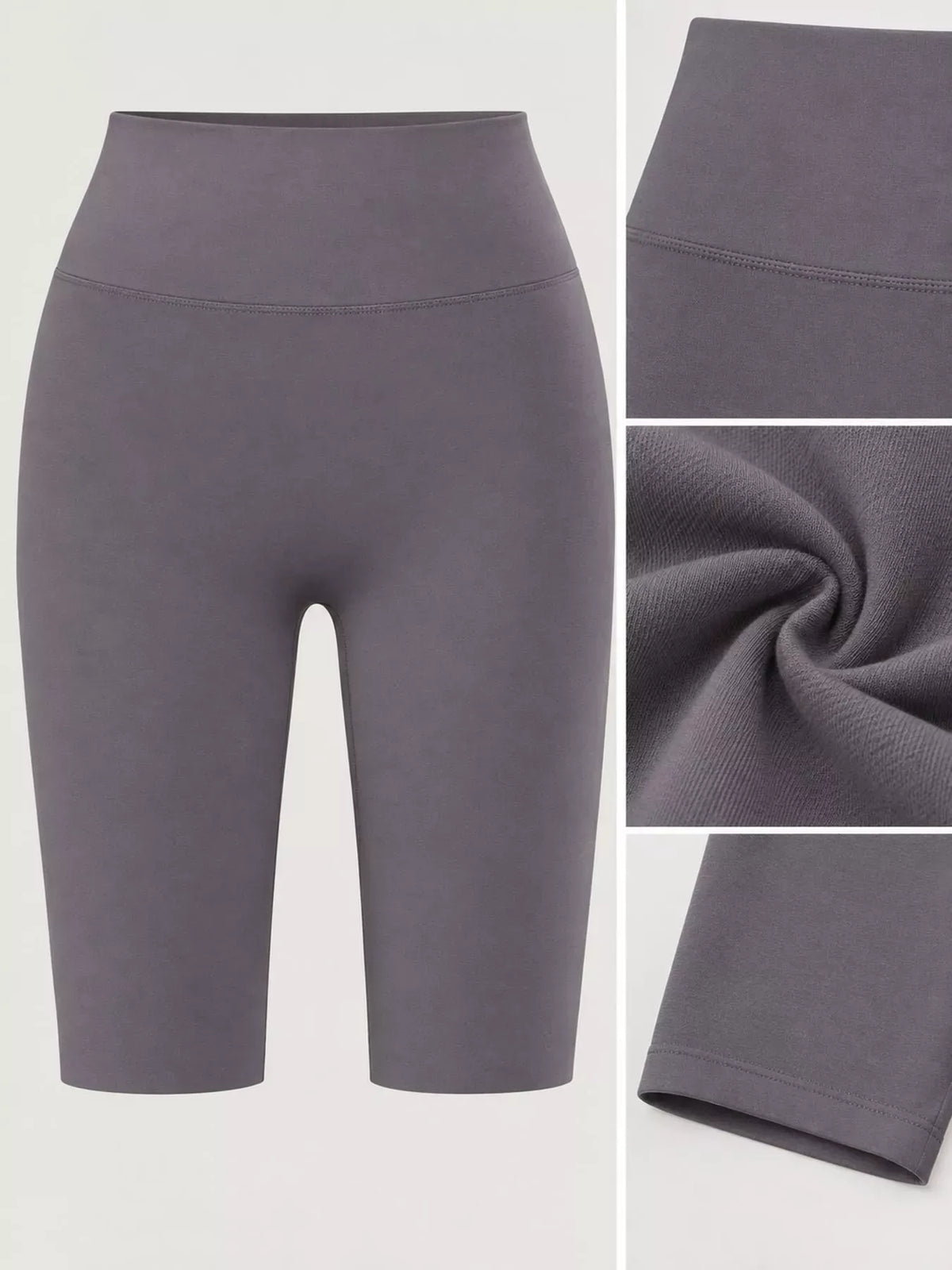 Women's High-Waisted Seamless Compression Shorts – Regular & Plus Sizes — photo 10