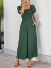 Vesper Printed Square Neck Puff Sleeve Jumpsuit — product view 8