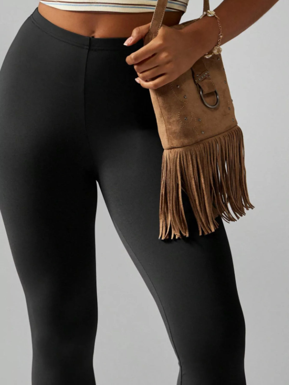 High-Waisted Capri Active Leggings