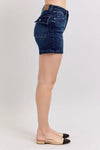 Judy Blue Camden High-Rise Back Flap Pocket Denim Shorts — product view 5