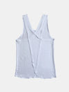 Women's opaque stretch activewear tank