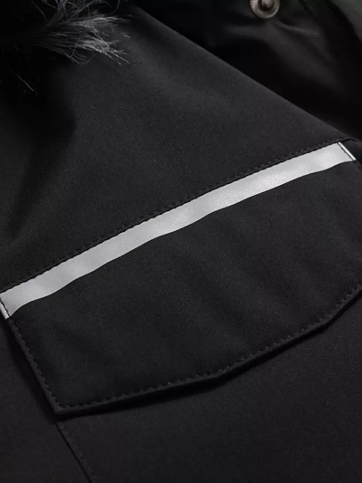Men's Hooded Winter Parka Coat — photo 8