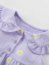 Storybook Daisy Peter Pan Collar Sleeveless Dress — product view 3