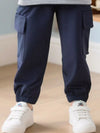 Poppy Lane Elastic Waist Joggers — product view 2