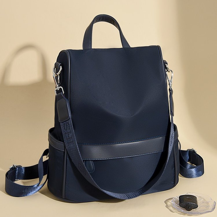 Oxford Cloth Backpack for Women - Large Capacity Travel School Bag