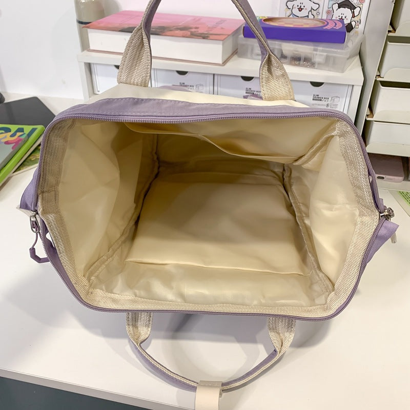 High-Capacity Nylon Backpack for College Students – Lightweight & Stylish