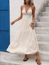 Talia Halter Neck Tiered Dress — product view 3