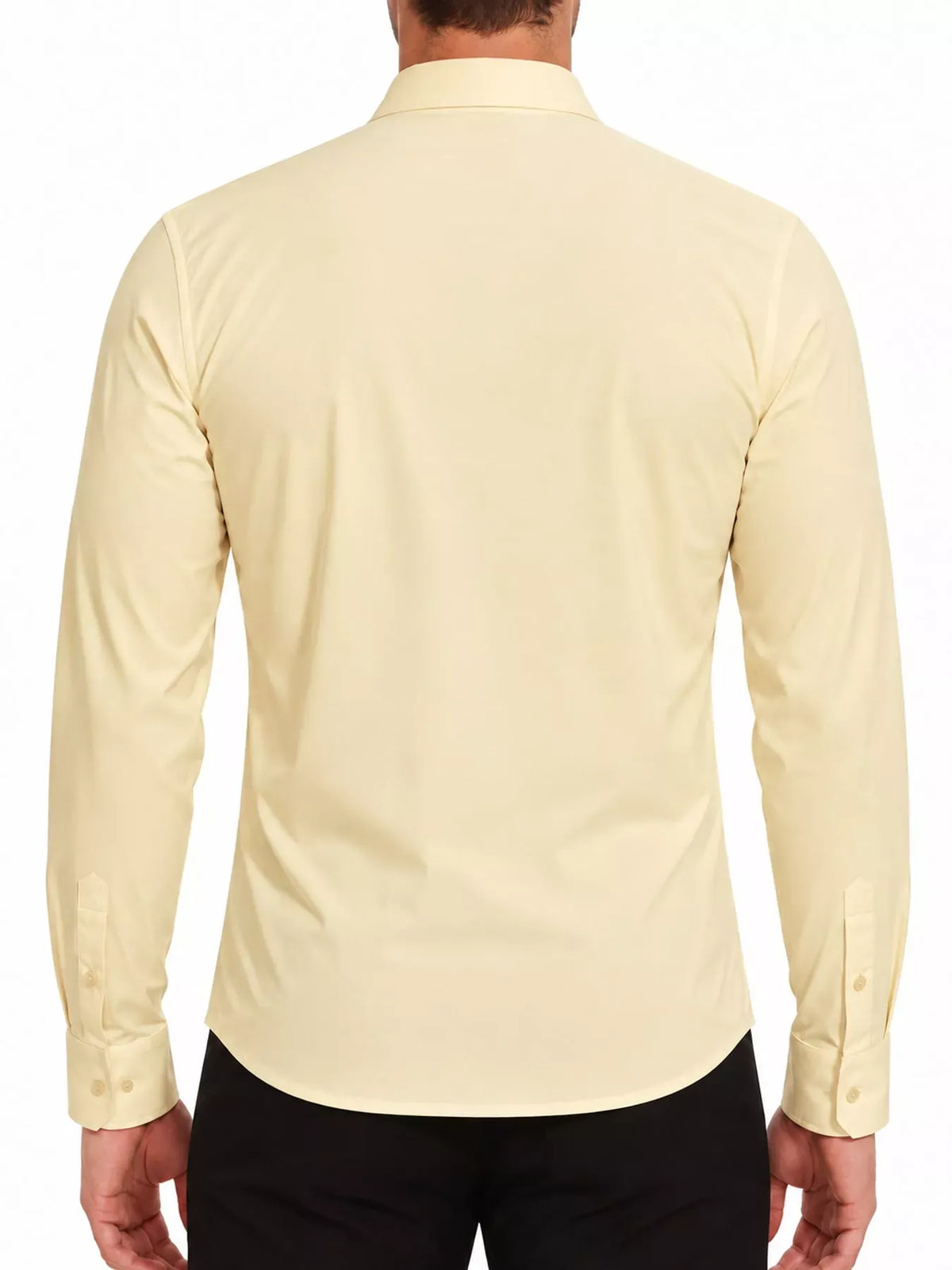 Men's Slim-Fit Stretch Long-Sleeve Shirt — photo 28