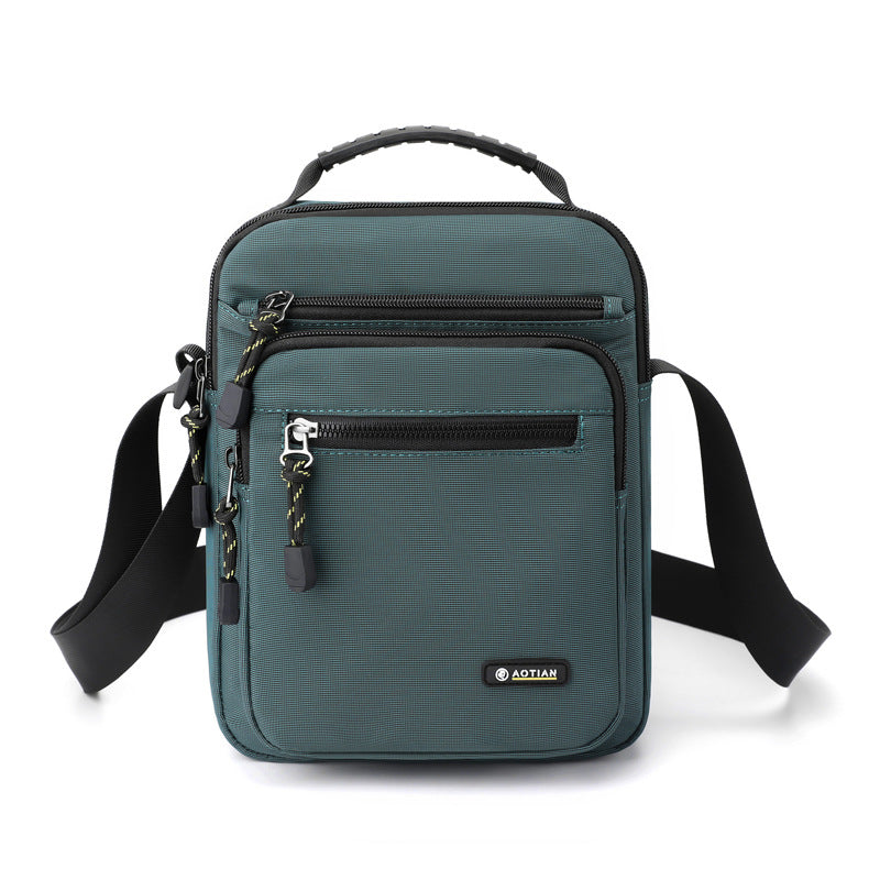 Men's Crossbody Shoulder Bag - Business Casual Tote - Oxford Cloth Messenger Bag