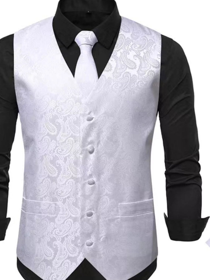 Ceremony Paisley Dress Vest for men