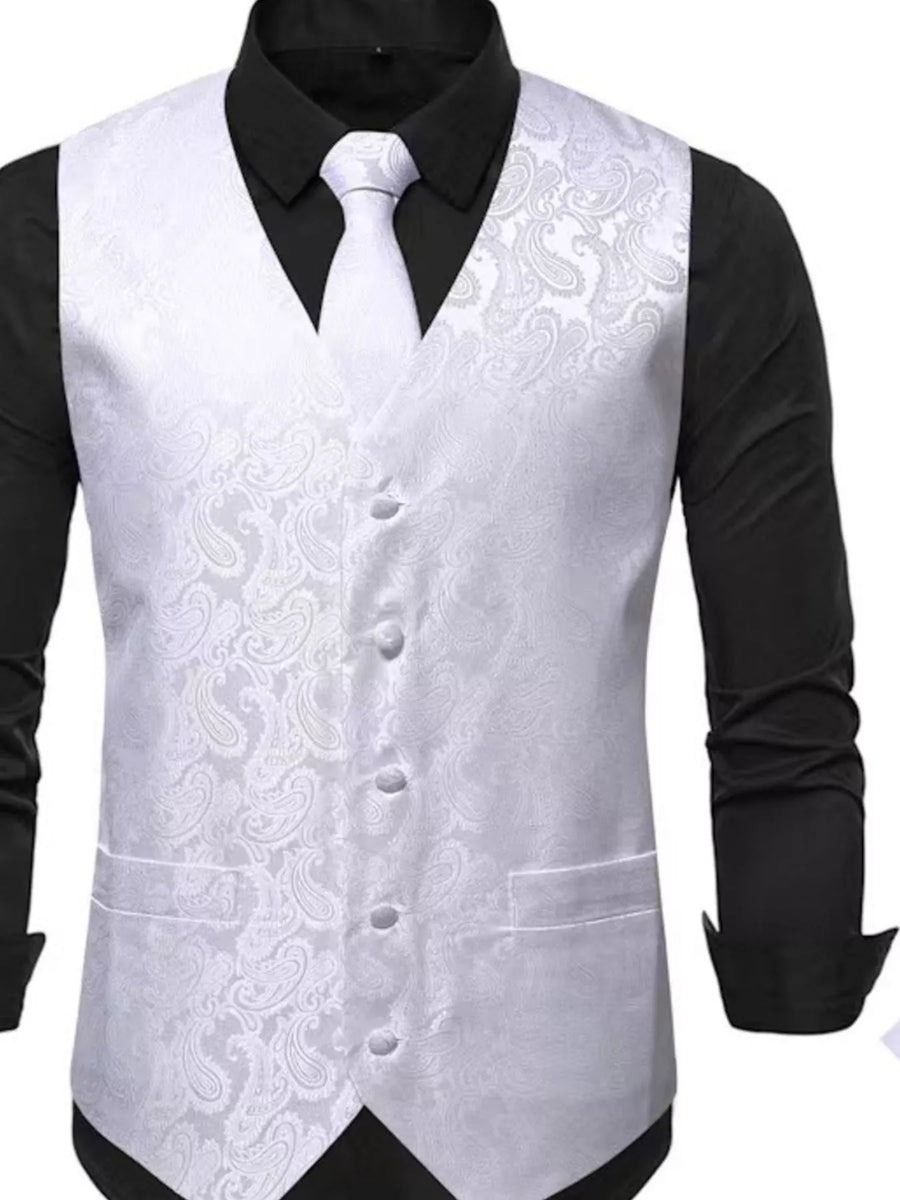 Ceremony Paisley Dress Vest