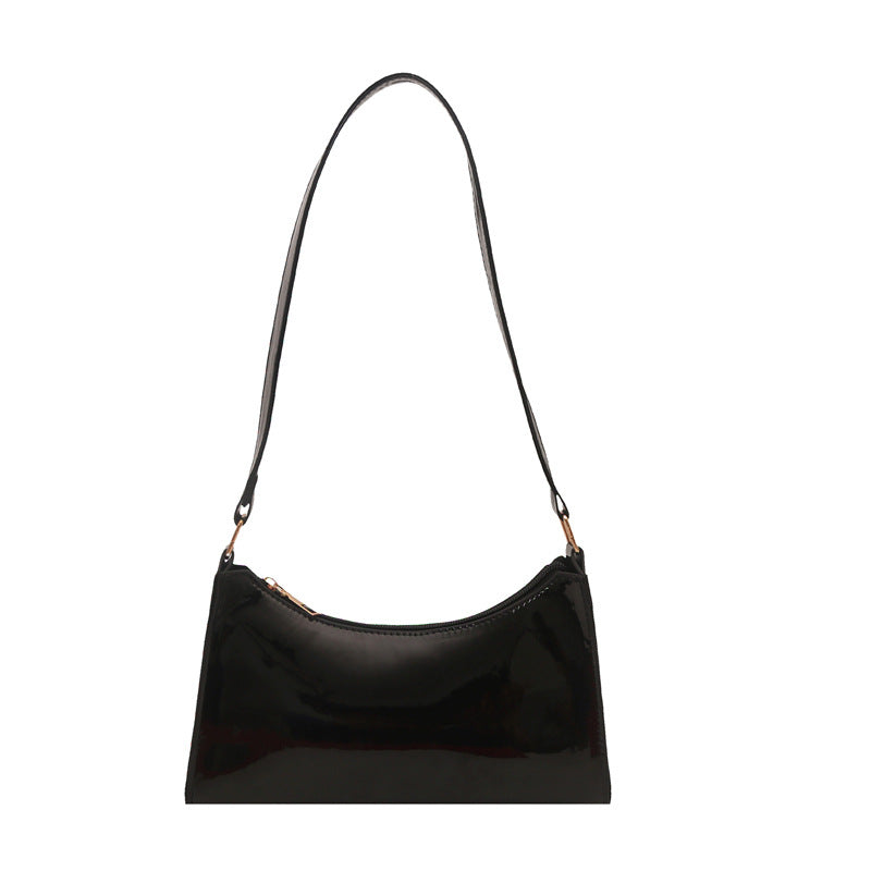 Women's Minimalist Tote Bag & Shoulder Bag | French-Style PU Leather Handbag