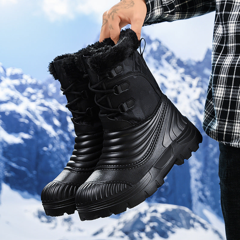 Men's Plus-Size Snow Boots