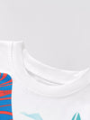 Adventure Club Dinosaur Graphic Crewneck T-Shirt — product view 3