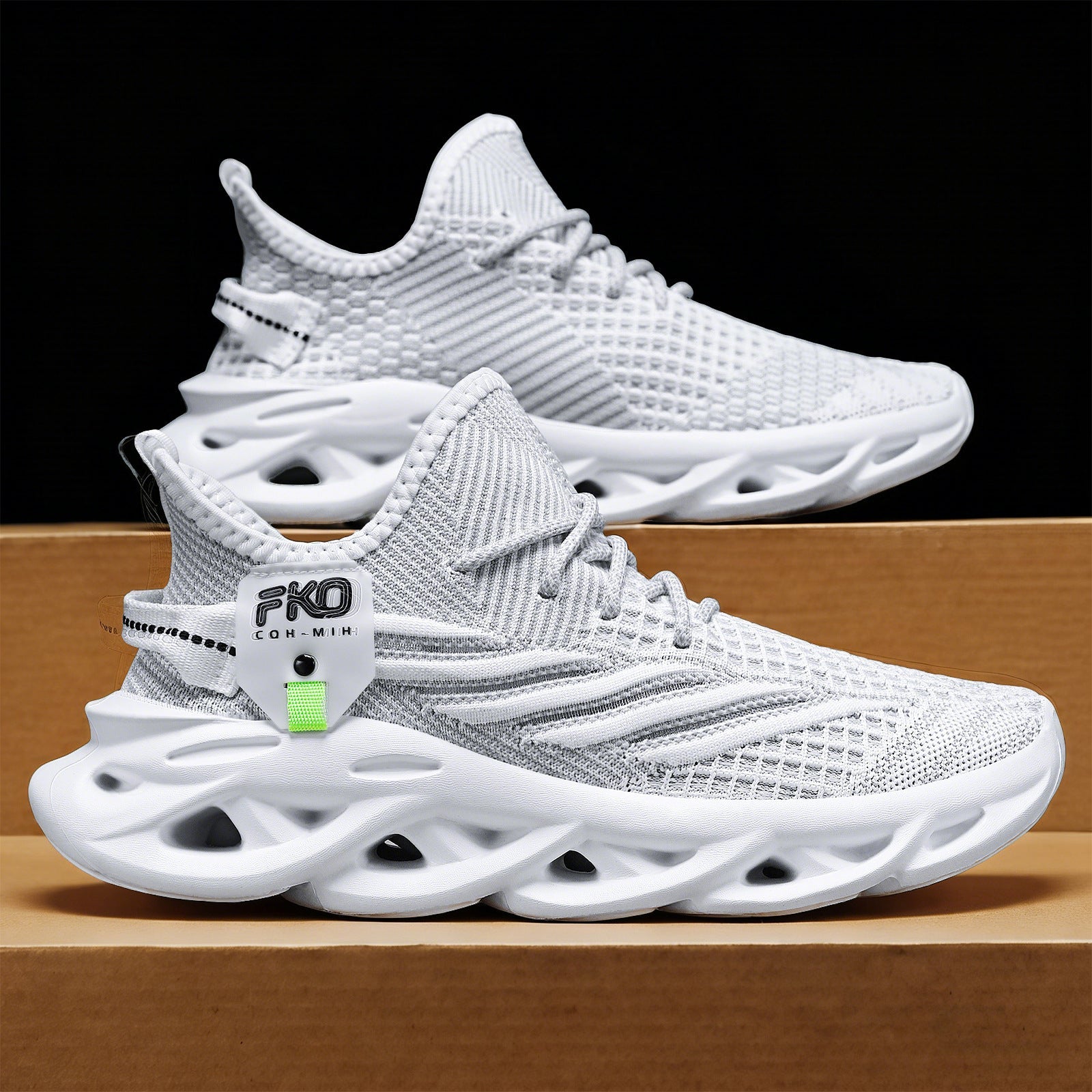 Men's Breathable Casual Sneakers | Lightweight Slip-On Shoes with Soft Cushioned Sole