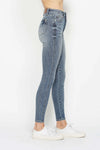 Judy Blue Fallon Tummy-Control Contrast Wash Skinny Jeans — product view 4